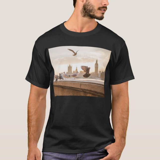 T-shirt oiseaux (Devant)
