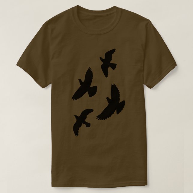 T-shirt oiseaux 24 (Design devant)