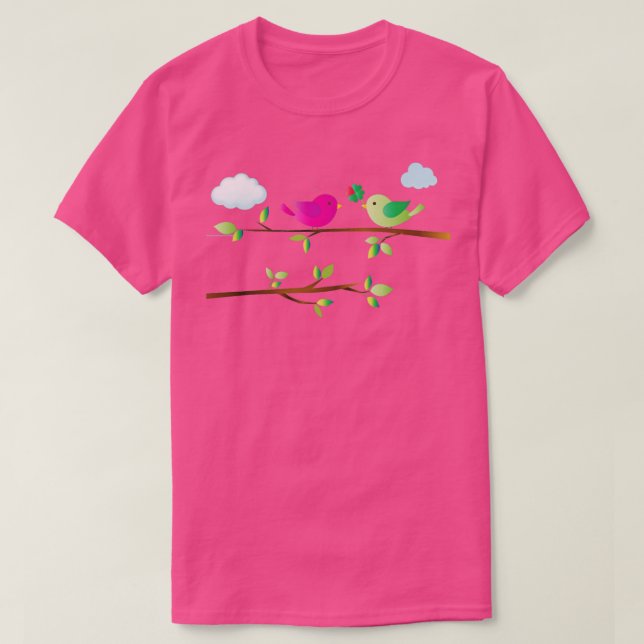 T-shirt oiseaux 42 (Design devant)