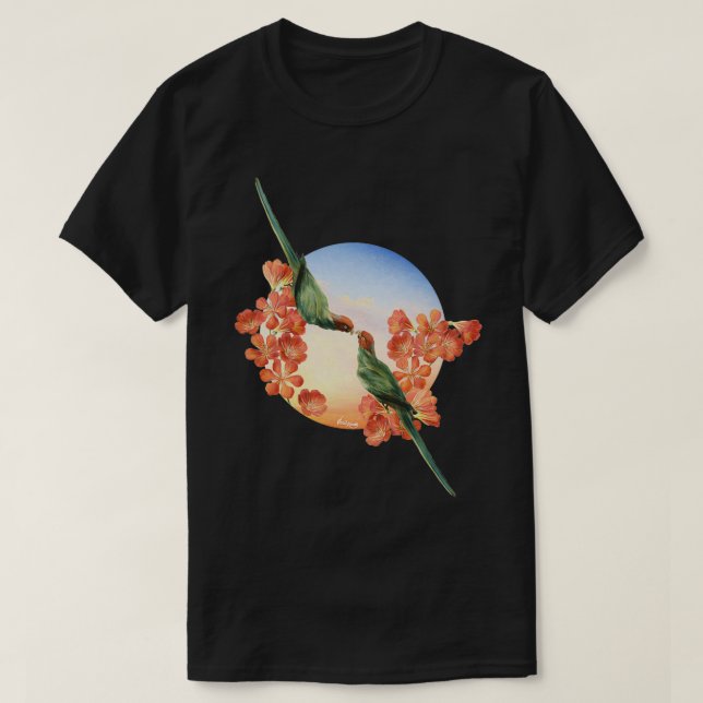 T-shirt Oiseaux-amandes (Design devant)
