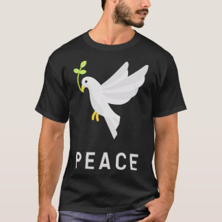 T-shirt Oiseaux Amateur Flying Freedom Peace