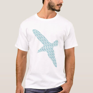 T-shirt Oiseaux bleus