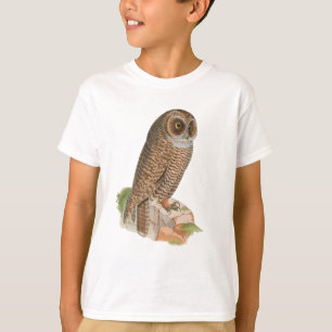 T-shirt Oiseaux, chouettes, photos de la nature