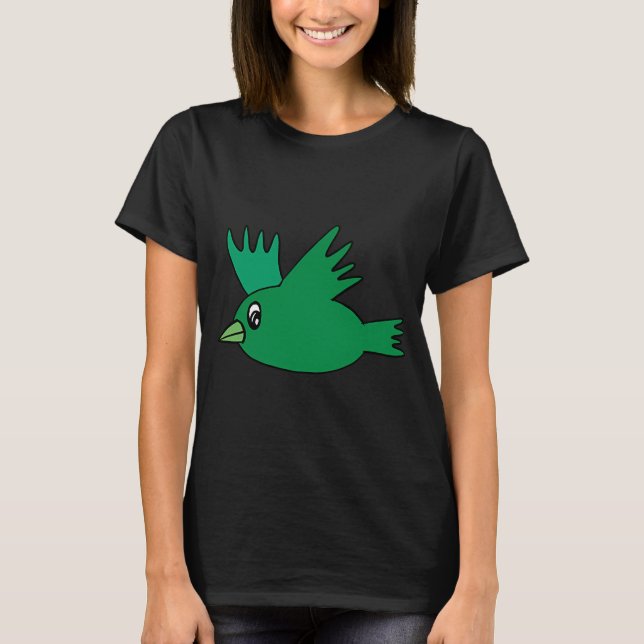 T-shirt Oiseaux colorés pour les enfants (Devant)