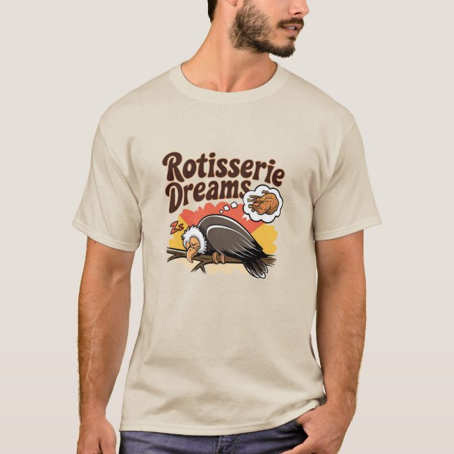 T-shirt Oiseaux de chasse adorables : Graphiques de vautou (Devant)