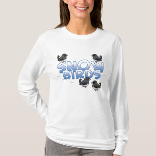 T-shirt Oiseaux de Neige