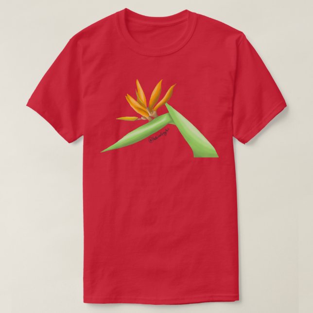 T-shirt Oiseaux de paradis 2 (Design devant)
