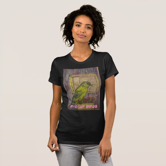 T-shirt Oiseaux de Rocker (Devant entier)