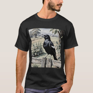 T-shirt oiseaux d'excellence dans l'Anu sauvage