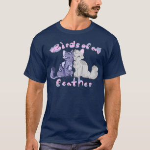 T-shirt Oiseaux d'une plumes de levage et de plumes