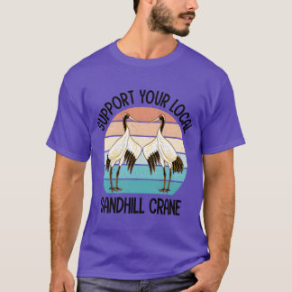 T-shirt Oiseaux en échassier Oiseaux Observation Oiseaux R