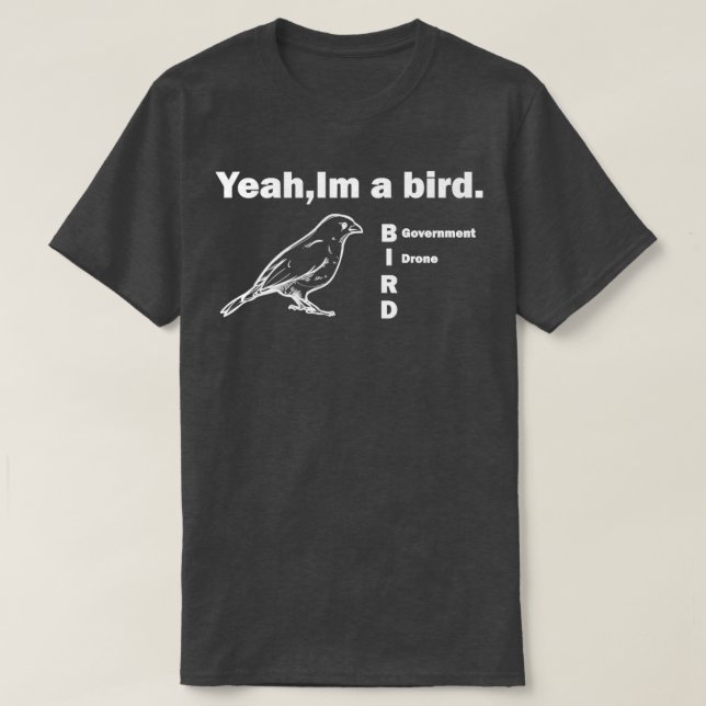 T-SHIRT OISEAUX EN RÉEL 63 (Design devant)