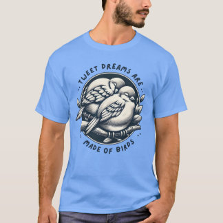 T-shirt Oiseaux Enthousiaste Dreams of Birds cadeau