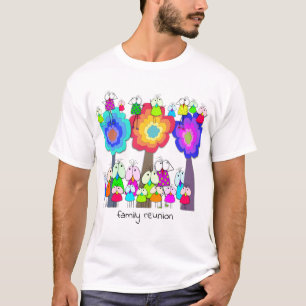 T-shirt Oiseaux et arbres