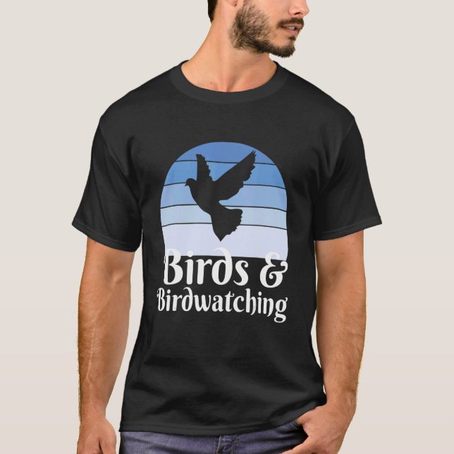 T-shirt Oiseaux Et Observation Des Oiseaux (Devant)