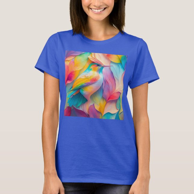 T-shirt Oiseaux Imaginaires Oiseaux de soie (Devant)