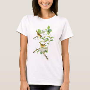 T-shirt Oiseaux Jaunes-breasted Amérique de John Audubon