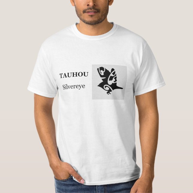T-shirt Oiseaux néo-zélandais Tauhou (Devant)