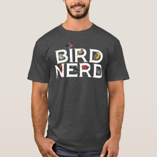 T-shirt Oiseaux Nerd Amateurs d'oiseaux