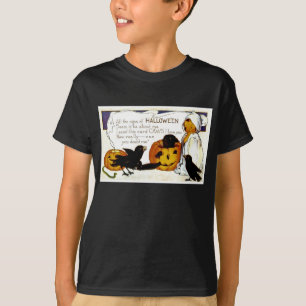 T-shirt oiseaux noirs