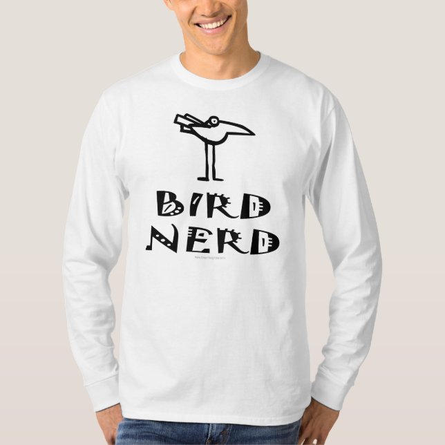 T-shirt Oiseaux, Observation des oiseaux, Ornithologie (Devant)