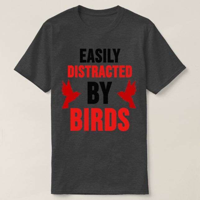 T-shirt Oiseaux Observation des perroquets Oiseaux Animaux (Design devant)
