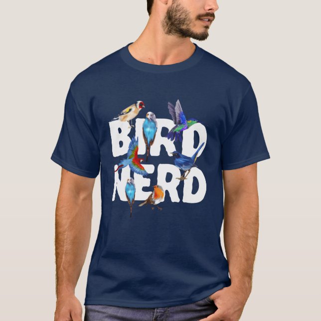 T-shirt Oiseaux Observation Ornithologiste Conception pour (Devant)