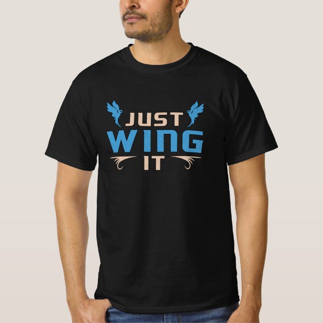 T-shirt Oiseaux observer juste aile Il Oiseaux Oiseaux Obs (Devant)