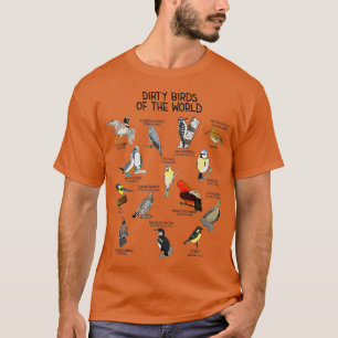 T-shirt Oiseaux Observer Les Oiseaux Sauvages Du Monde Ois