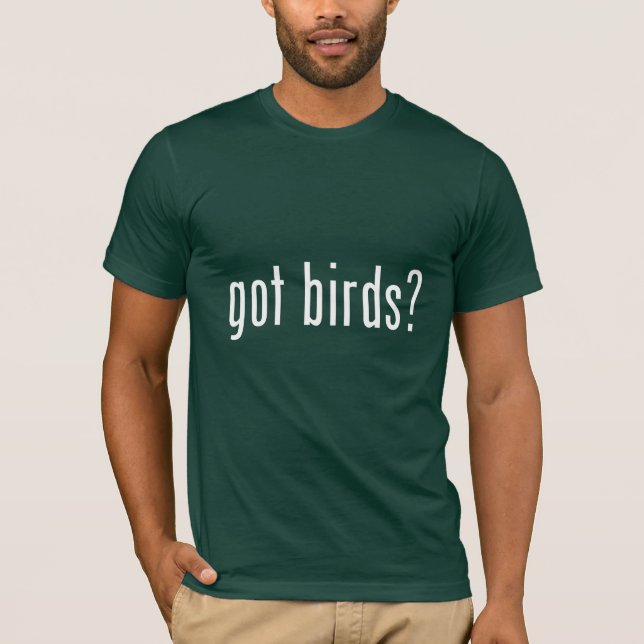 T-shirt oiseaux obtenus ? (Devant)