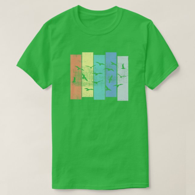 T-shirt Oiseaux oiseaux migrateurs (Design devant)
