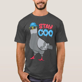 T-shirt Oiseaux Oiseaux Pigeons Oiseaux Enfants Cool Séjou
