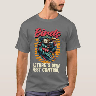 T-shirt Oiseaux passionnés Oiseaux Natures Propre Ornithol