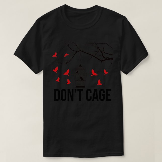 T-shirt Oiseaux sans cage (Design devant)