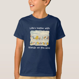 T-shirt Oiseaux sur un fil