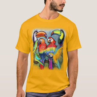 T-shirt Oiseaux tropicaux