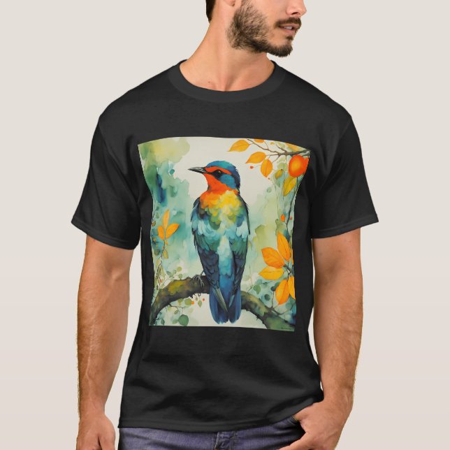 T-shirt Oiseaux Tropicaux Amazoniens (Devant)