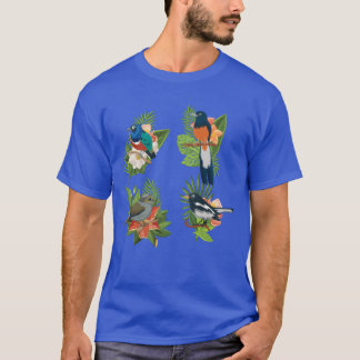 T-shirt Oiseaux tropicaux Biologiste de la faune