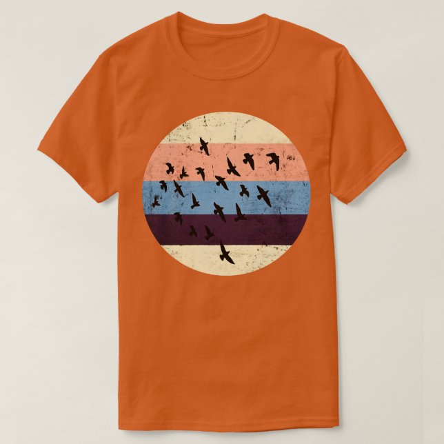 T-shirt OiseauxOiseaux migrateurs (Design devant)