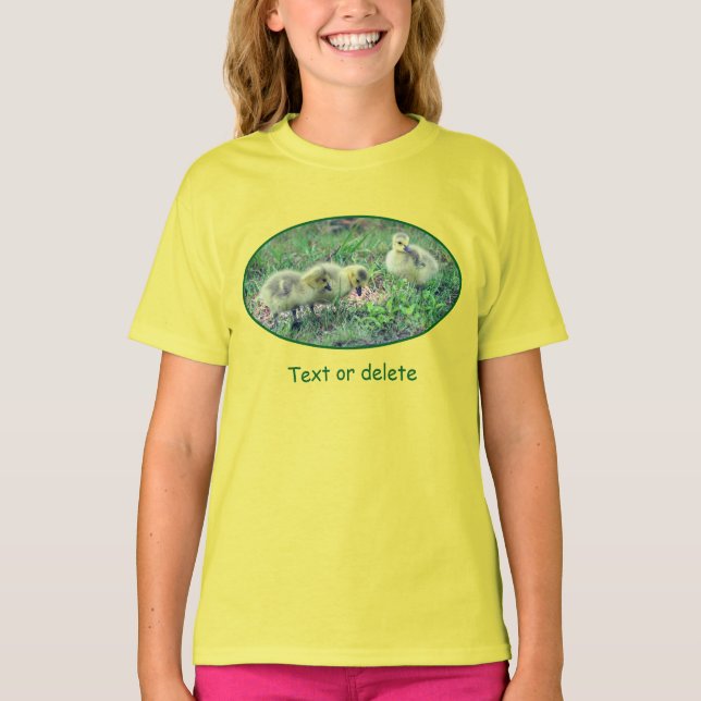 T-shirt Oisons de bernache du Canada personnalisés (Devant)