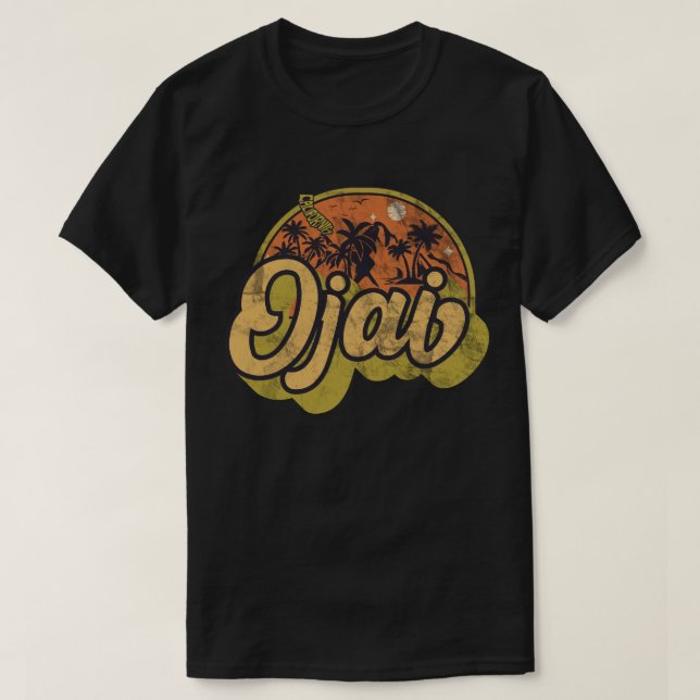 T-shirt Ojai, Californie (Design devant)