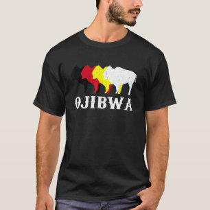 T-shirt Ojibwa Anishinaabeg Personnes Native American Medi
