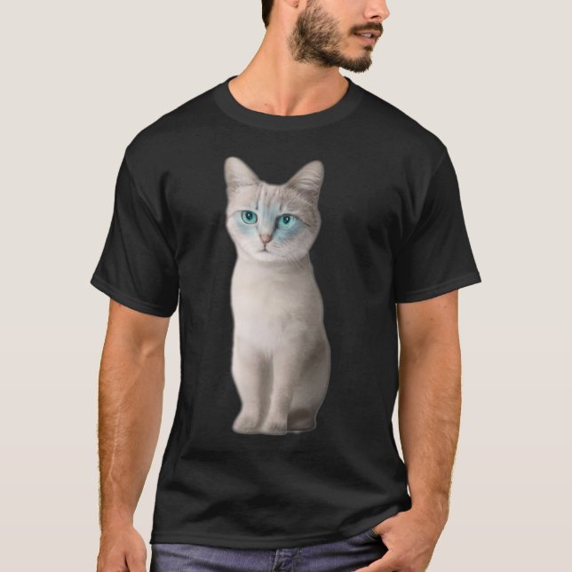T-shirt Ojos Azules Cat (Devant)