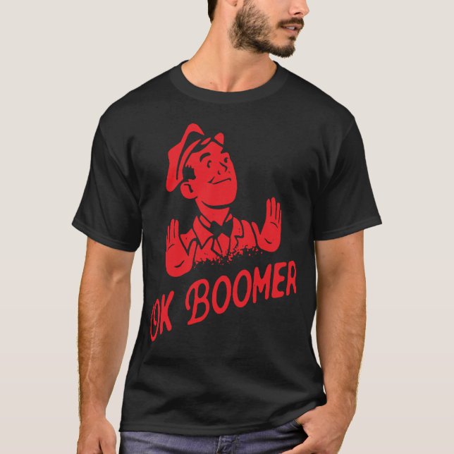 T-shirt Ok Boomer ! (Devant)