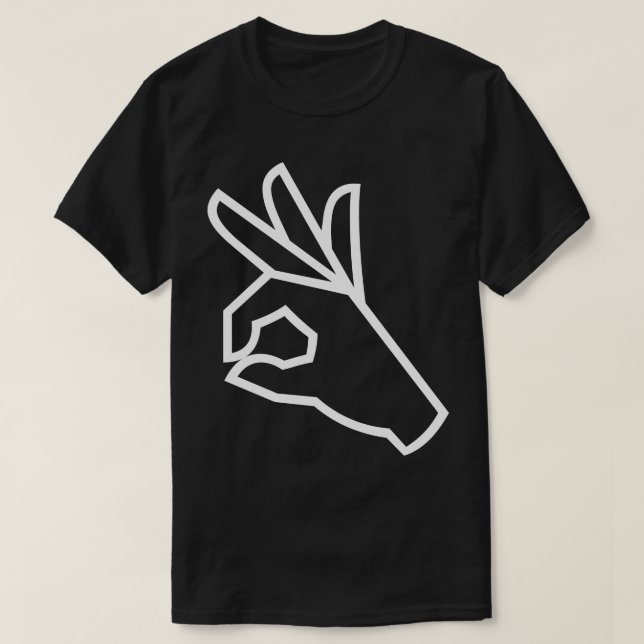 T-shirt OK emoji (Design devant)