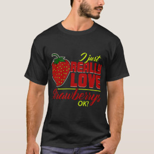 T-shirt OK Funny Strawberry