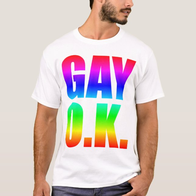 T-SHIRT OK GAI (Devant)