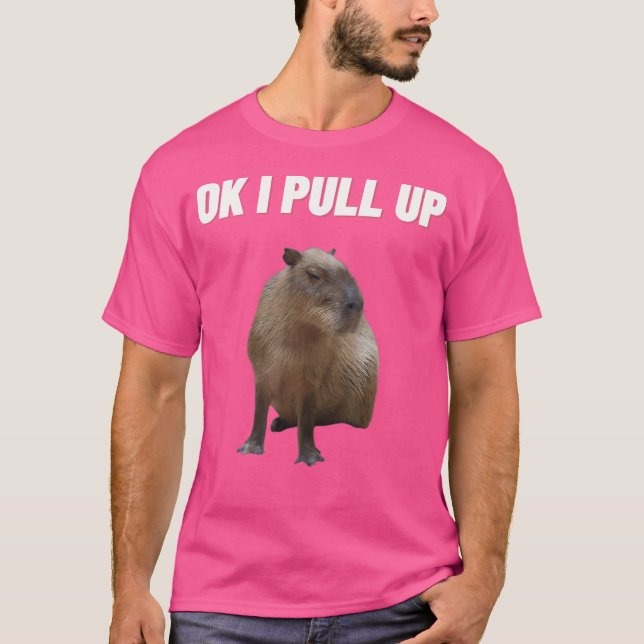 T-shirt Ok, J'Ai Retiré Capybara (Devant)