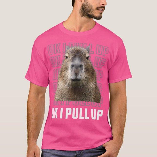 T-shirt Ok, J'Ai Retiré Capybara (Devant)