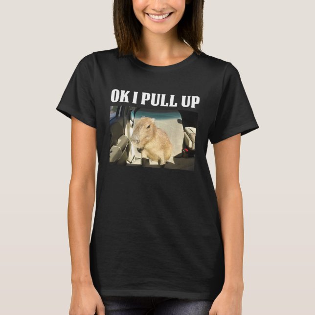T-shirt Ok, J'Ai Retiré Capybara (Devant)